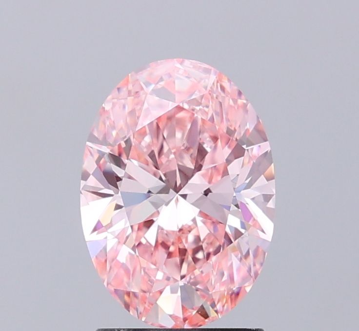 1.75 CT Fancy Vivid Pink OVAL
