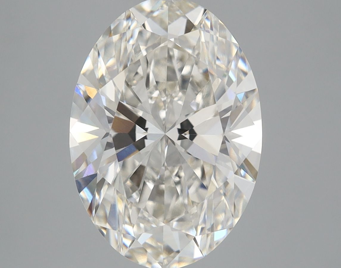 4.05 ct. oval Lab Grown Diamond front image