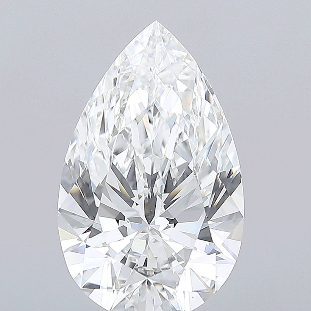 8.09 ct. pear Lab Grown Diamond front image