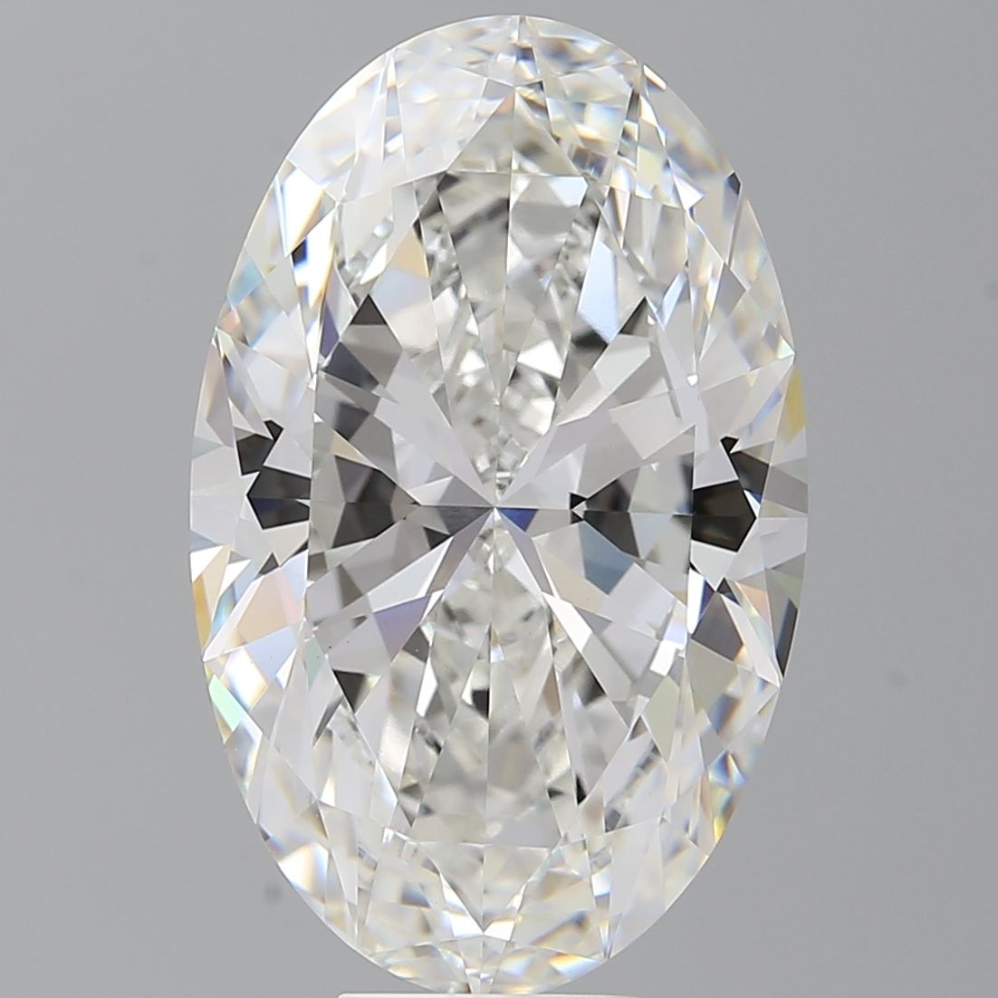 10.57 ct. oval Lab Grown Diamond front image