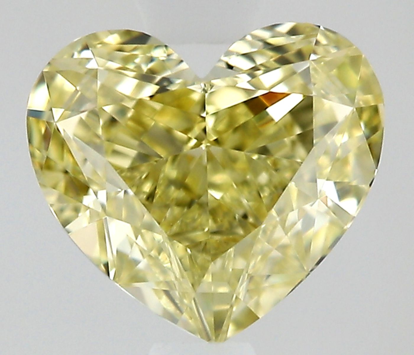 Diament 0.58 ct Fancy Yellow/VVS2