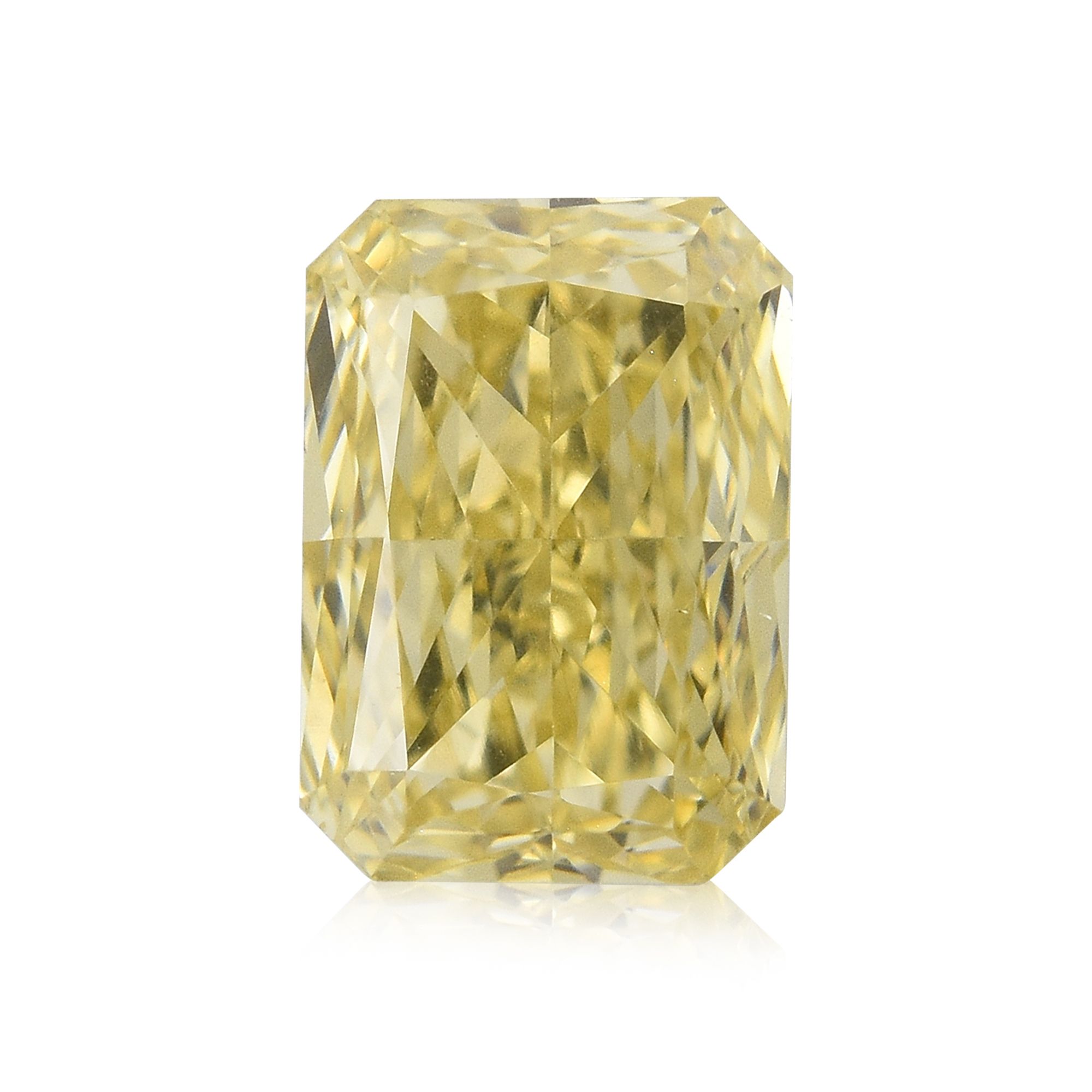 Diament 0.65 ct Fancy Light Yellow/VS1