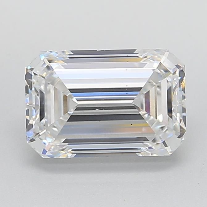 2.64 ct. emerald Lab Grown Diamond front image
