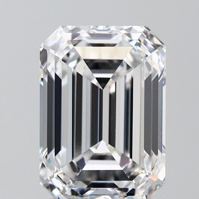2.57 ct. emerald Lab Grown Diamond front image