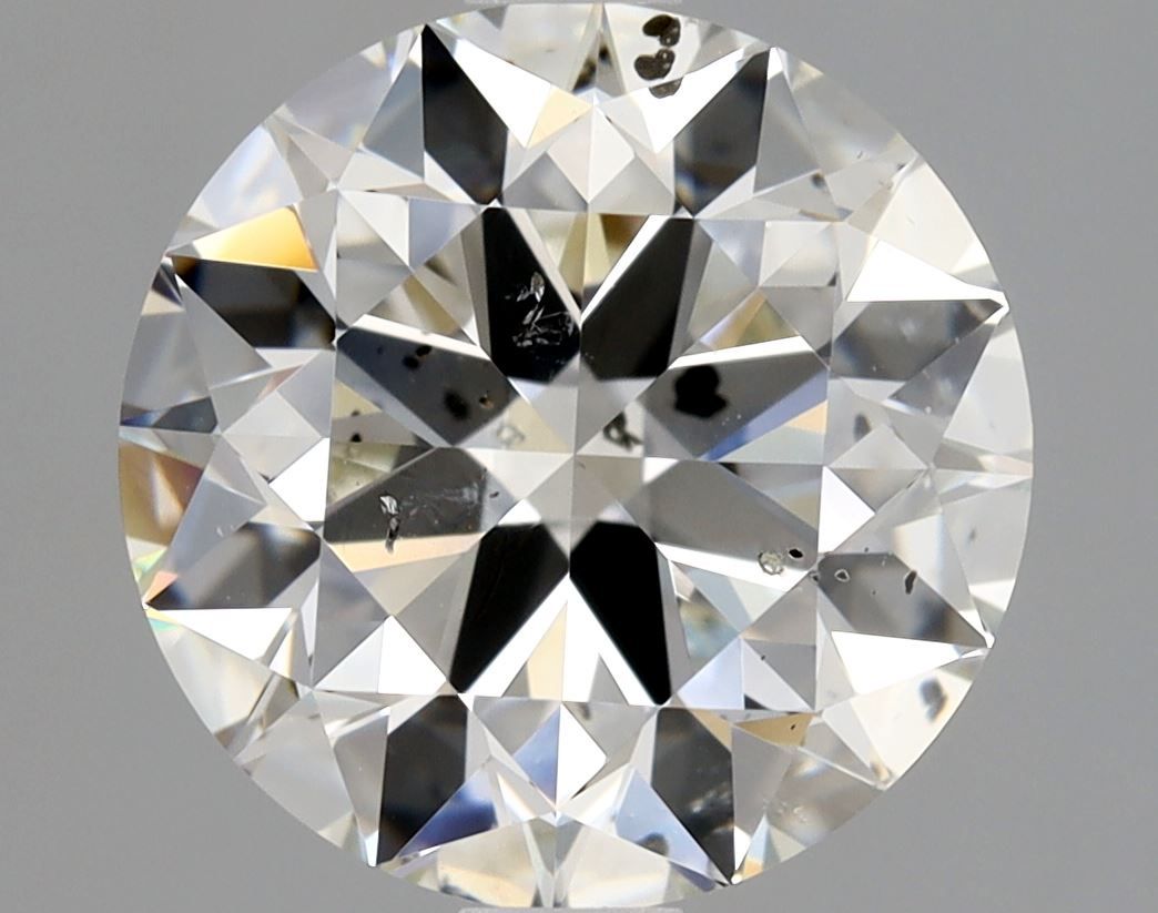 Diamant Rond 2.01 ct - Couleur J - Pureté SI2