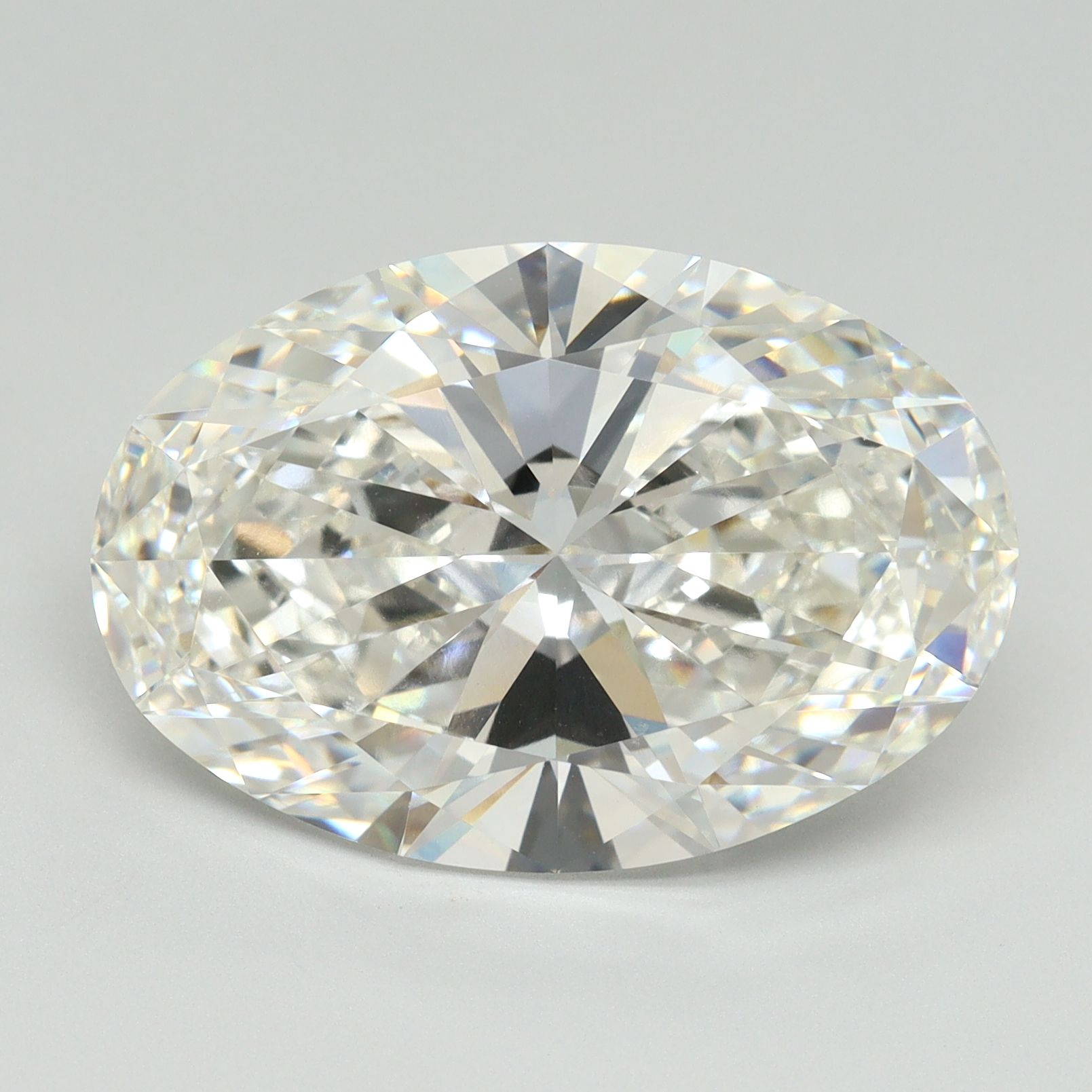 10.07 ct. oval Lab Grown Diamond front image