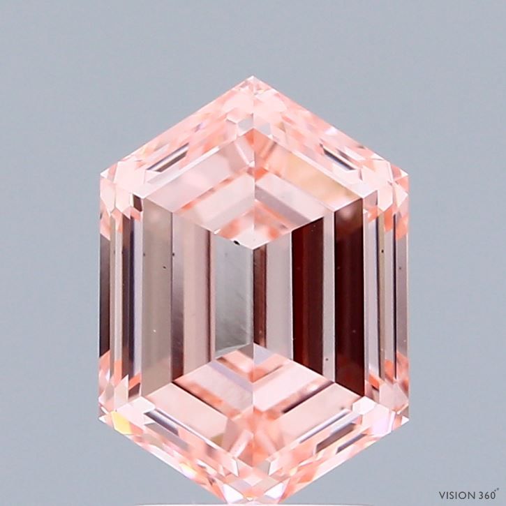 2.09 ct lab-grown Hexagonal Diamond