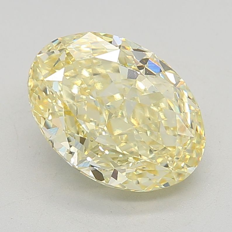5.20 ct. oval Lab Grown Diamond front image