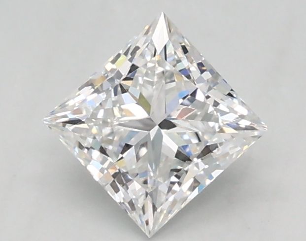 0.59 ct. princess Lab Grown Diamond front image