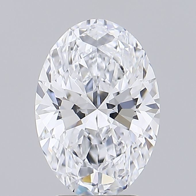 2.09 ct. oval Lab Grown Diamond front image
