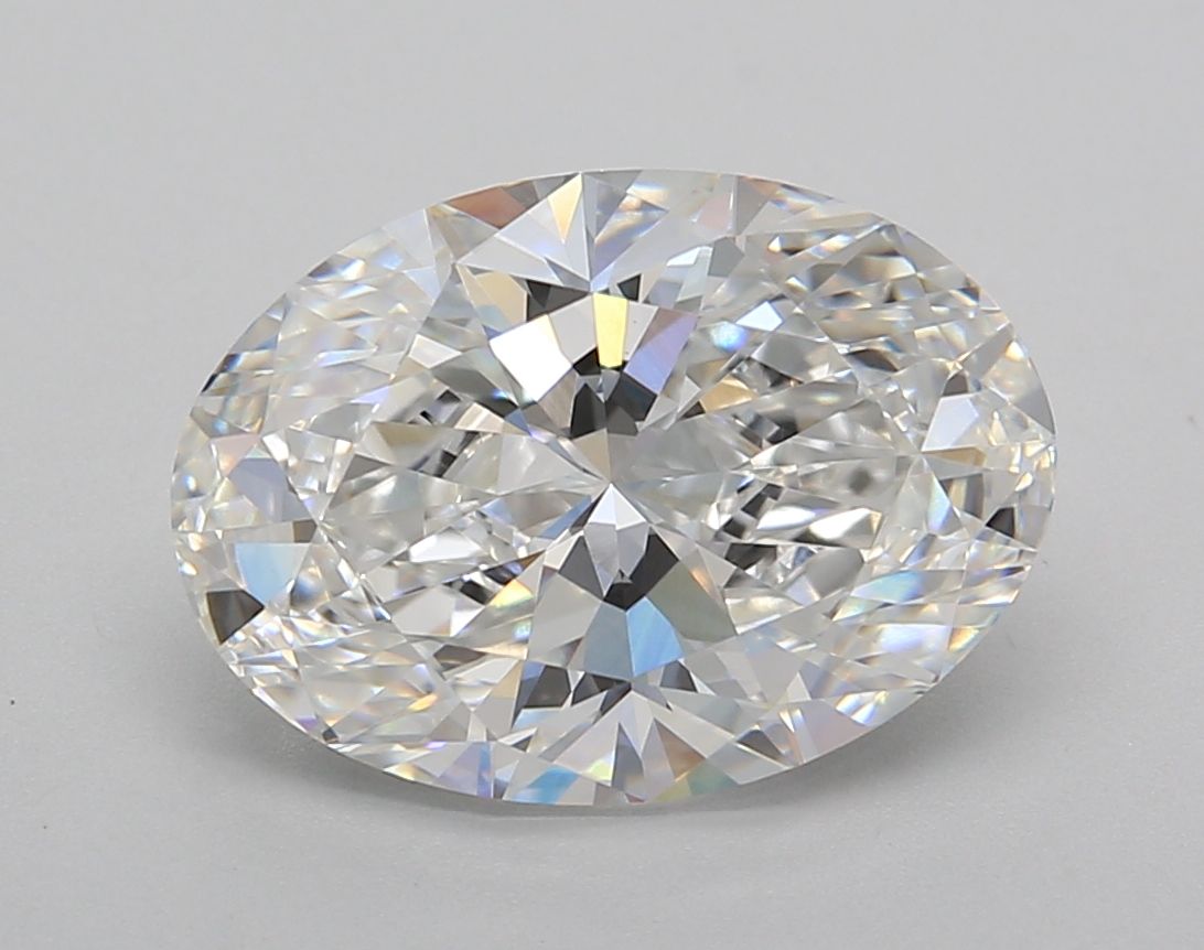 4.02 ct. oval Lab Grown Diamond front image