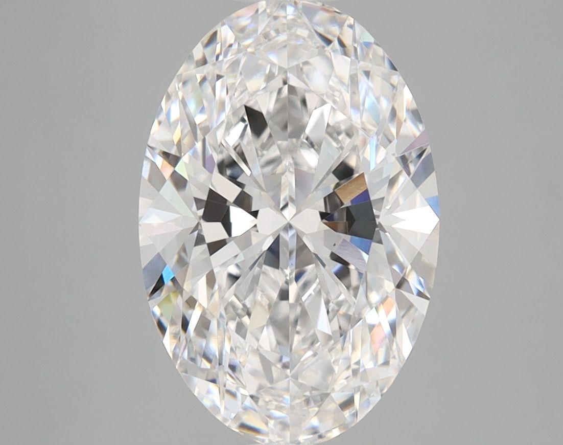 3.07 ct. oval Lab Grown Diamond front image