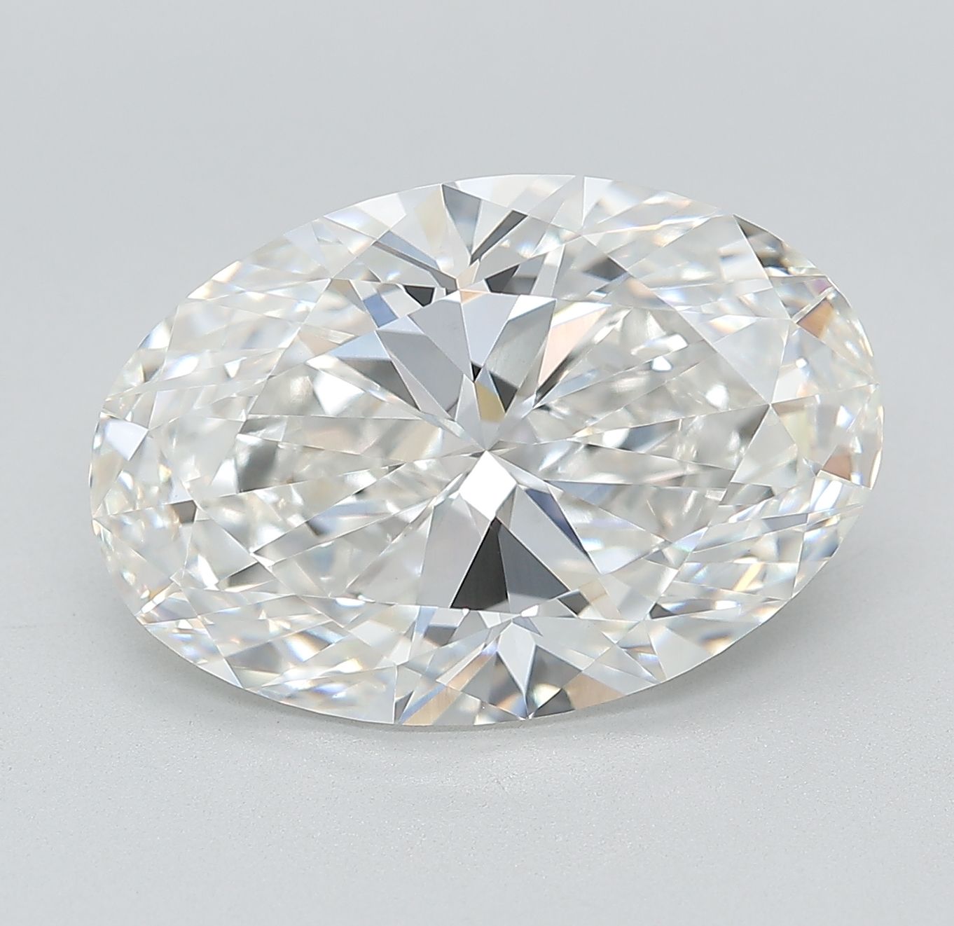 8.44 ct. oval Lab Grown Diamond front image
