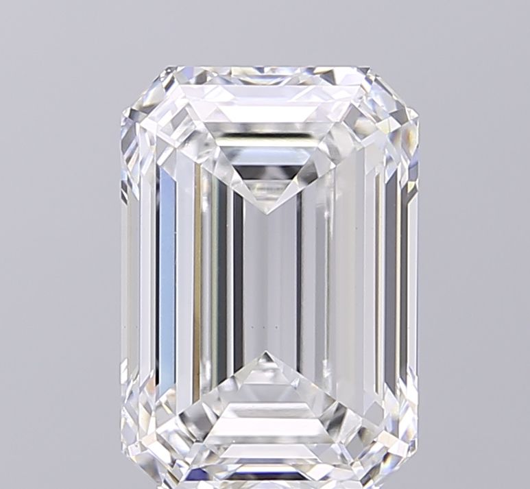 4.05 ct. emerald Lab Grown Diamond front image