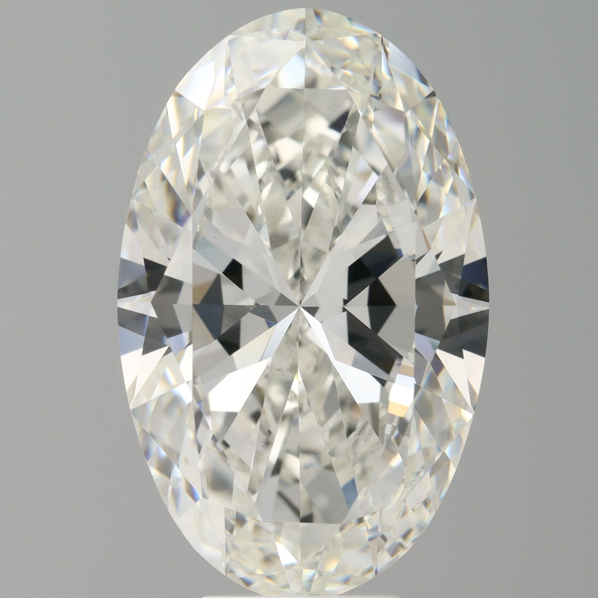 8.01 ct. oval Lab Grown Diamond front image