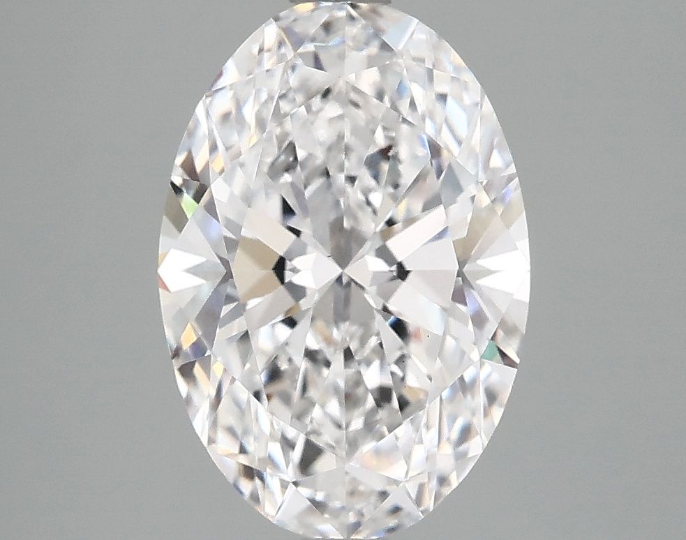 3.04 ct. oval Lab Grown Diamond front image