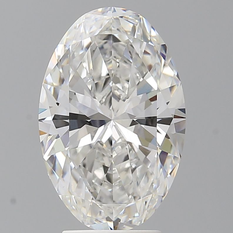 4.07 ct. oval Lab Grown Diamond front image