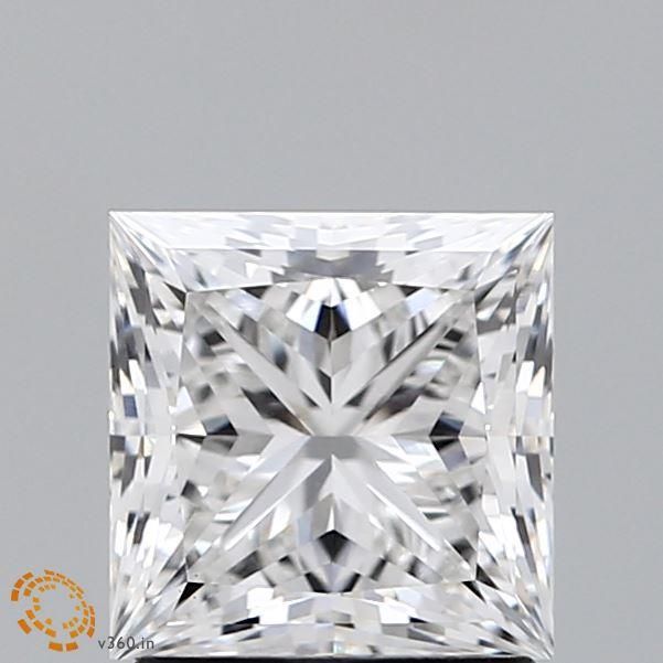 1.84 ct. princess Lab Grown Diamond front image