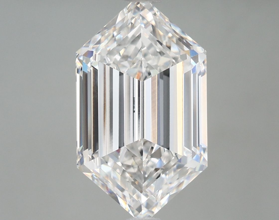 3.82 ct lab-grown Hexagonal Diamond