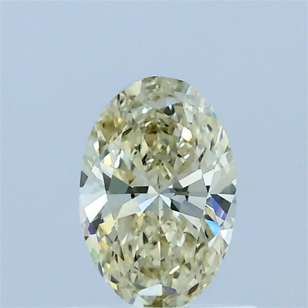 0.5 CT Fancy Light Yellow OVAL