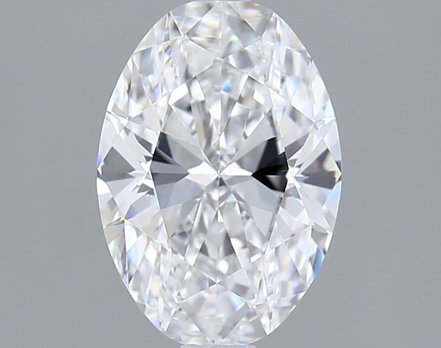 1.37 ct. oval Lab Grown Diamond front image