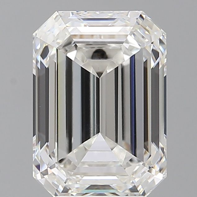 4.10 ct. emerald Lab Grown Diamond front image