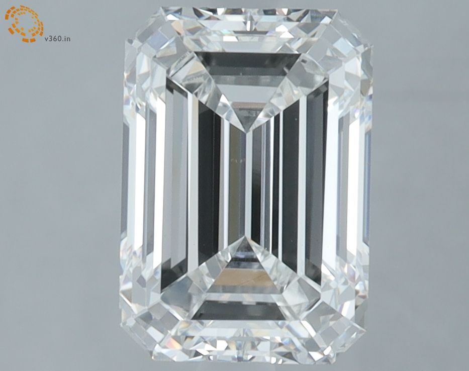3.02 ct. emerald Lab Grown Diamond front image