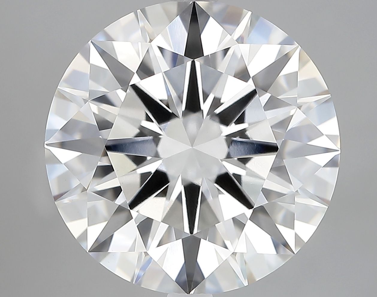 6.02 ct. round Lab Grown Diamond front image