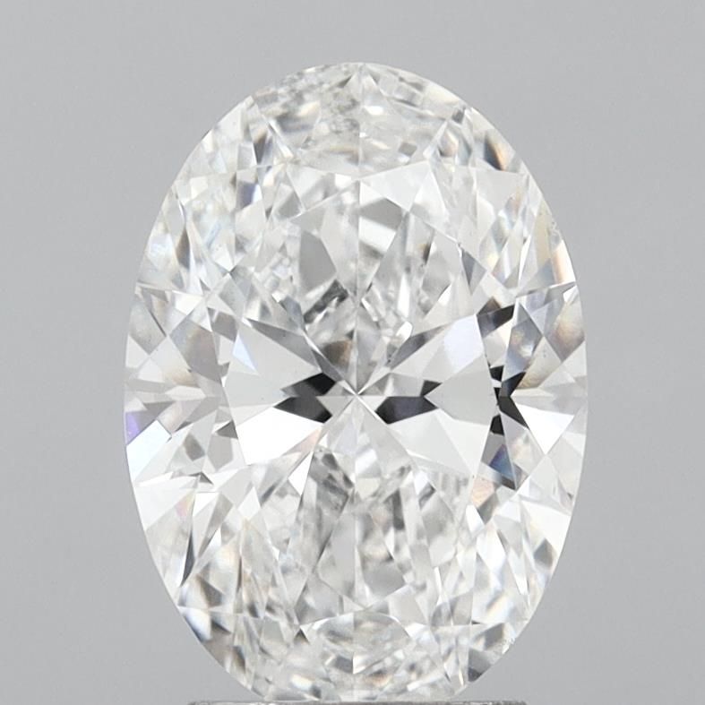 3.00 ct. oval Lab Grown Diamond front image