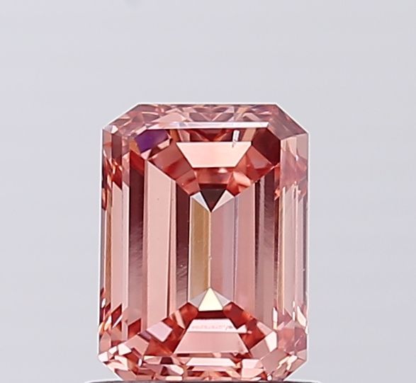 1.14 CT Fancy Vivid Brownish Pink EMERALD