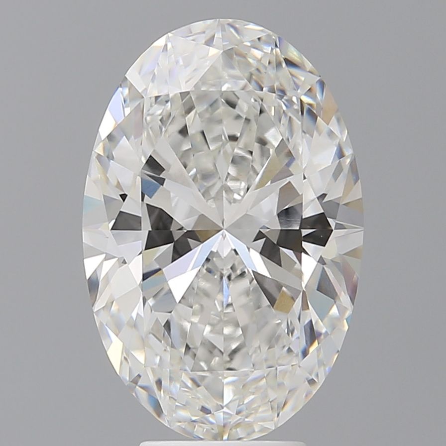 6.05 ct. oval Lab Grown Diamond front image