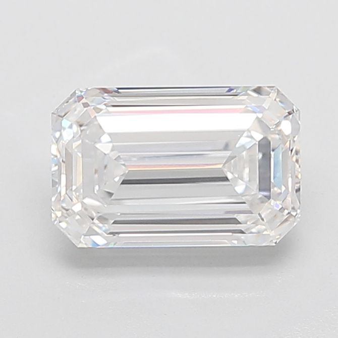 3.54 ct. emerald Lab Grown Diamond front image