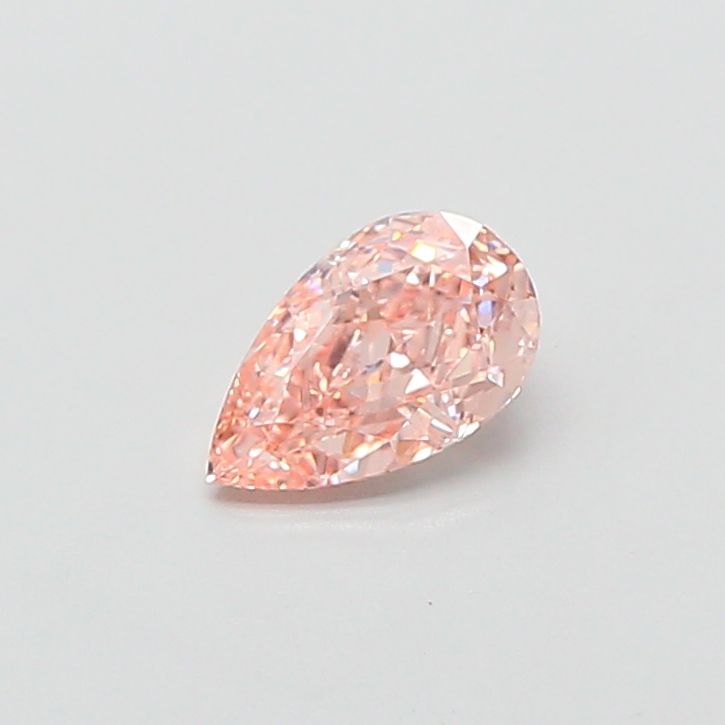 1.03 CT Fancy Intense Orangey Pink PEAR