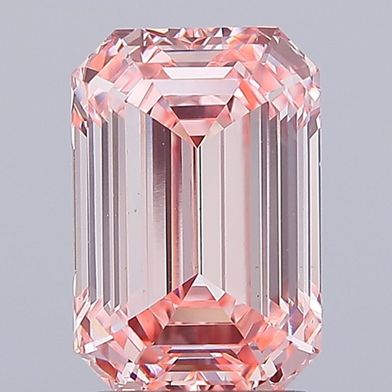 3.03 ct. emerald Lab Grown Diamond front image