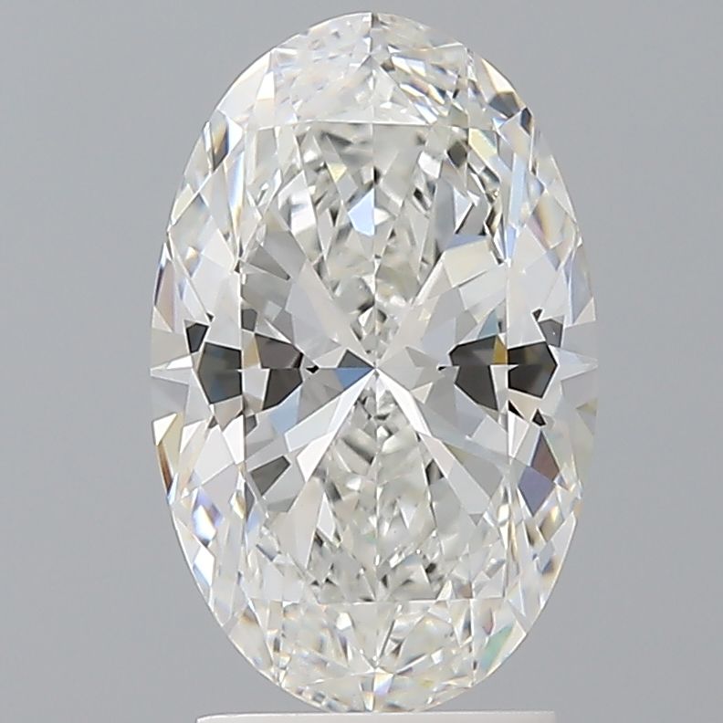 2.58 ct. oval Lab Grown Diamond front image