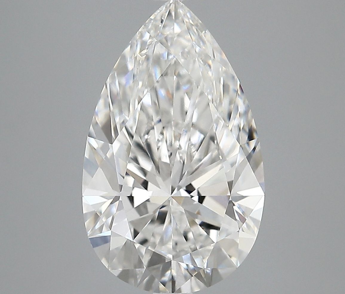 4.08 ct. pear Lab Grown Diamond front image