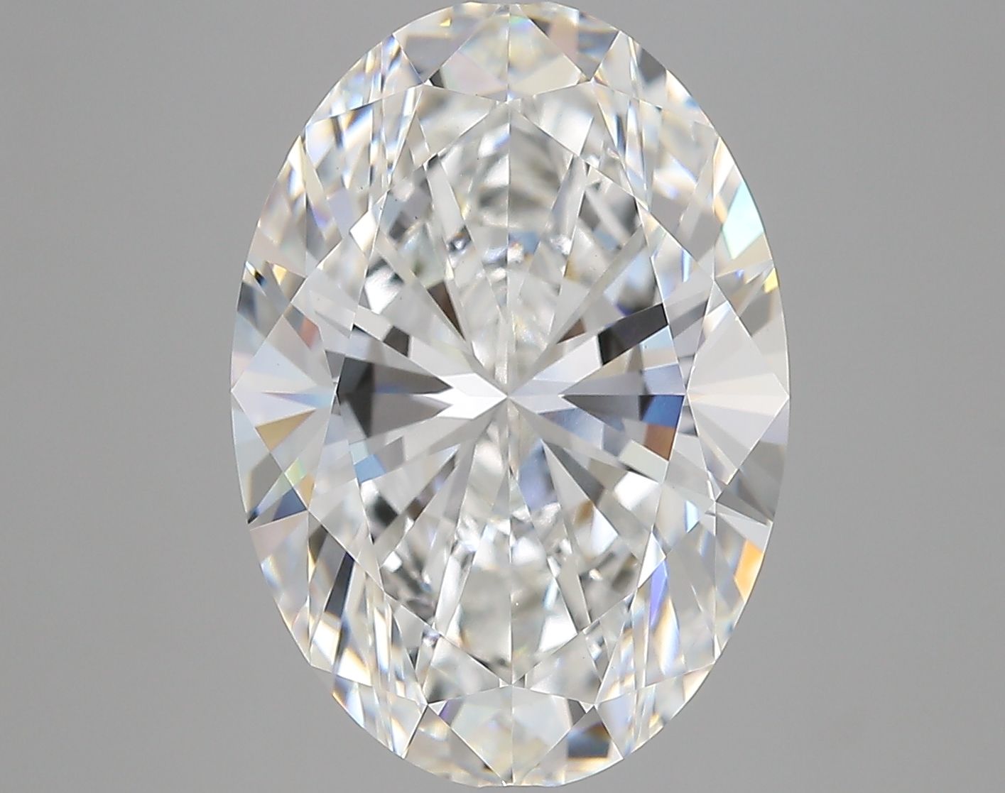 8.05 ct. oval Lab Grown Diamond front image