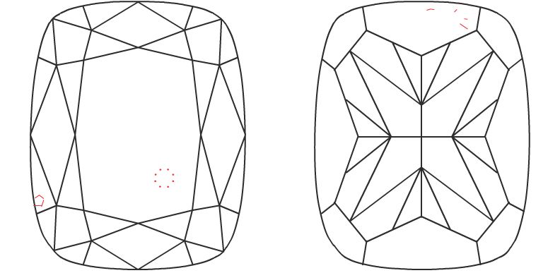 2.31 ct Cushion Modified diamond