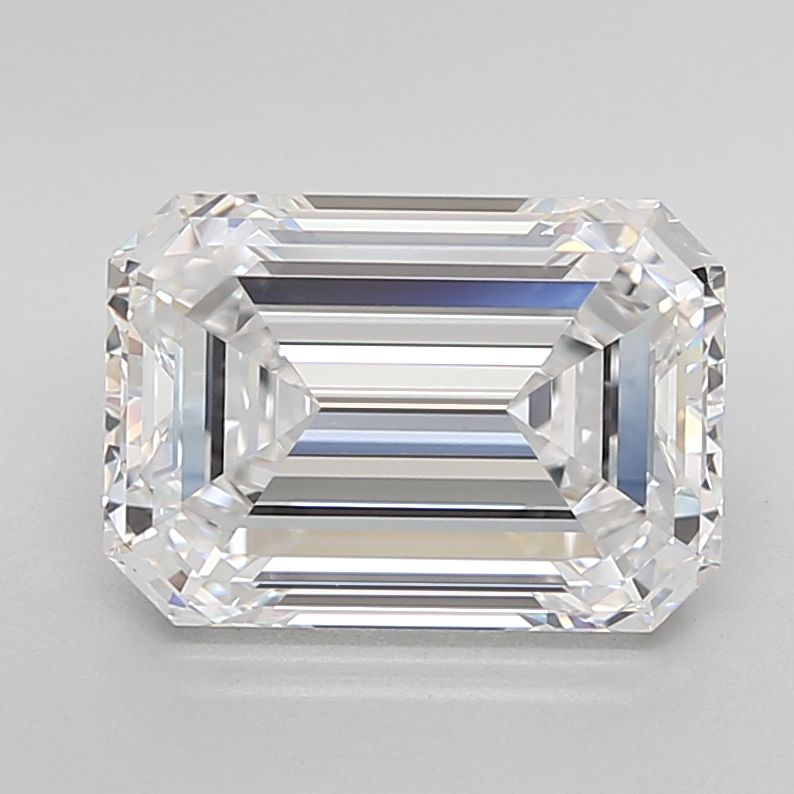 5.10 ct. emerald Lab Grown Diamond front image