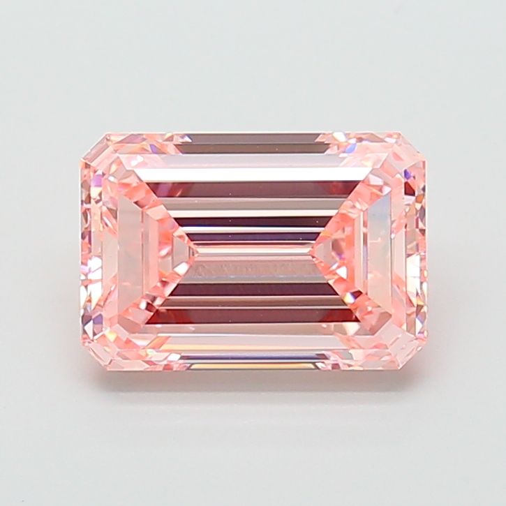 5.51 ct. emerald Lab Grown Diamond front image