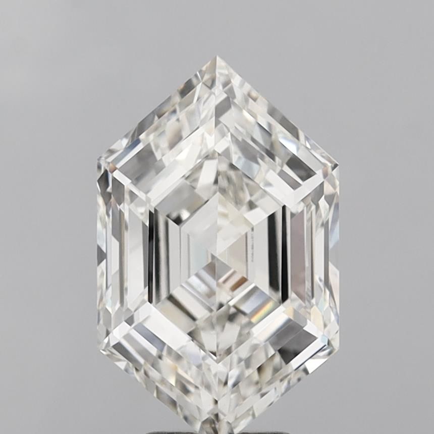 5 ct lab-grown Hexagonal Diamond