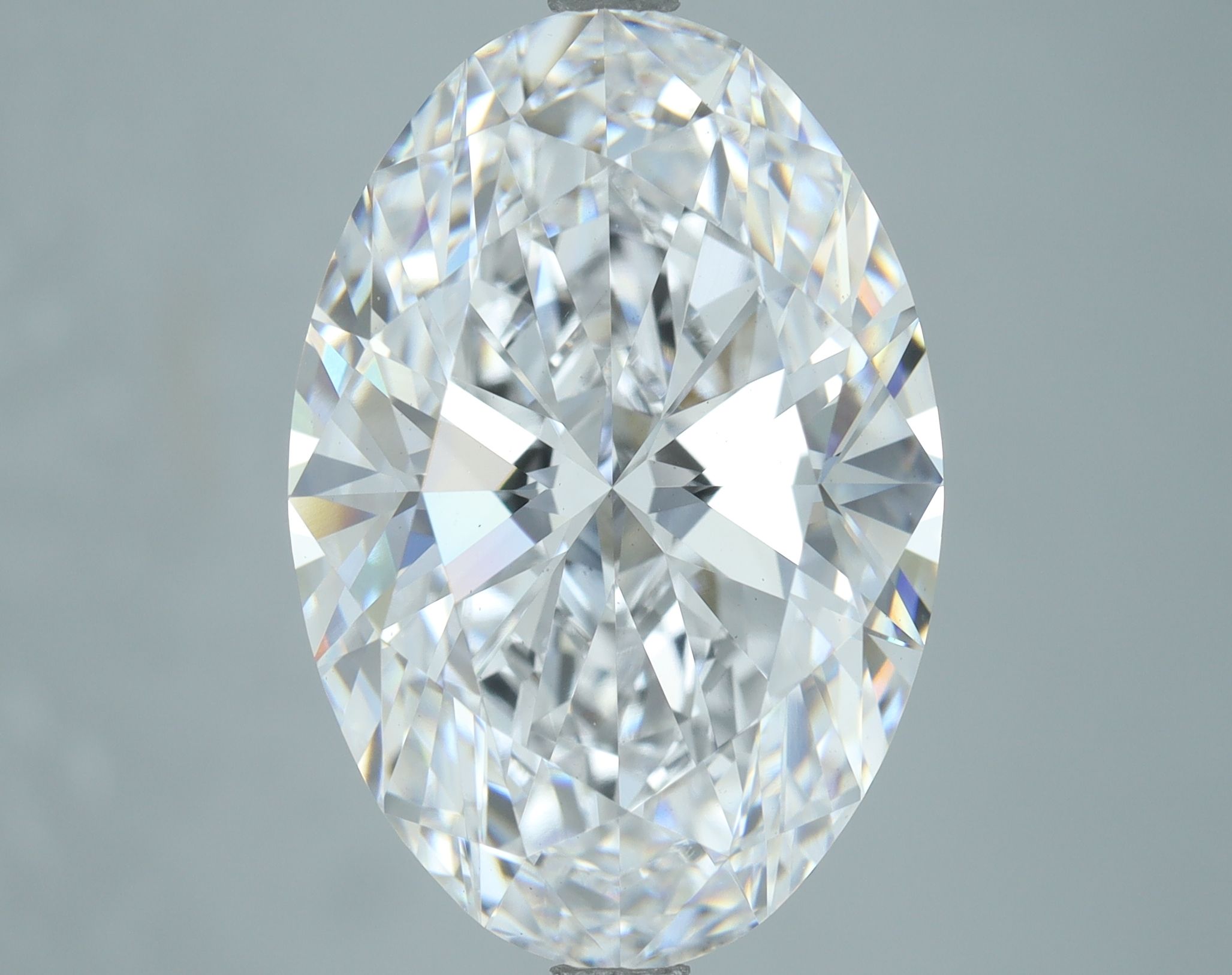 7.09 ct. oval Lab Grown Diamond front image