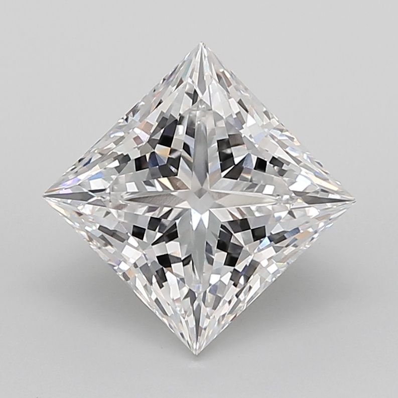 6.08 ct. princess Lab Grown Diamond front image
