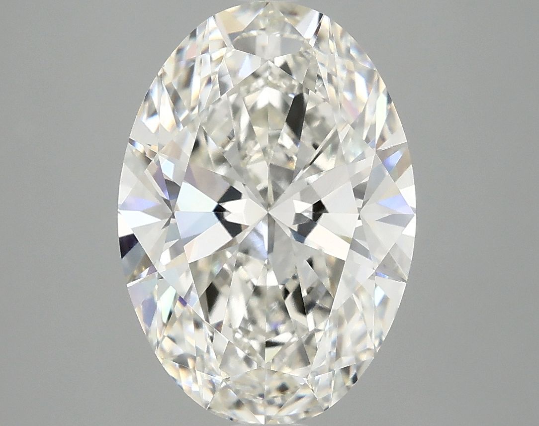 4.02 ct. oval Lab Grown Diamond front image