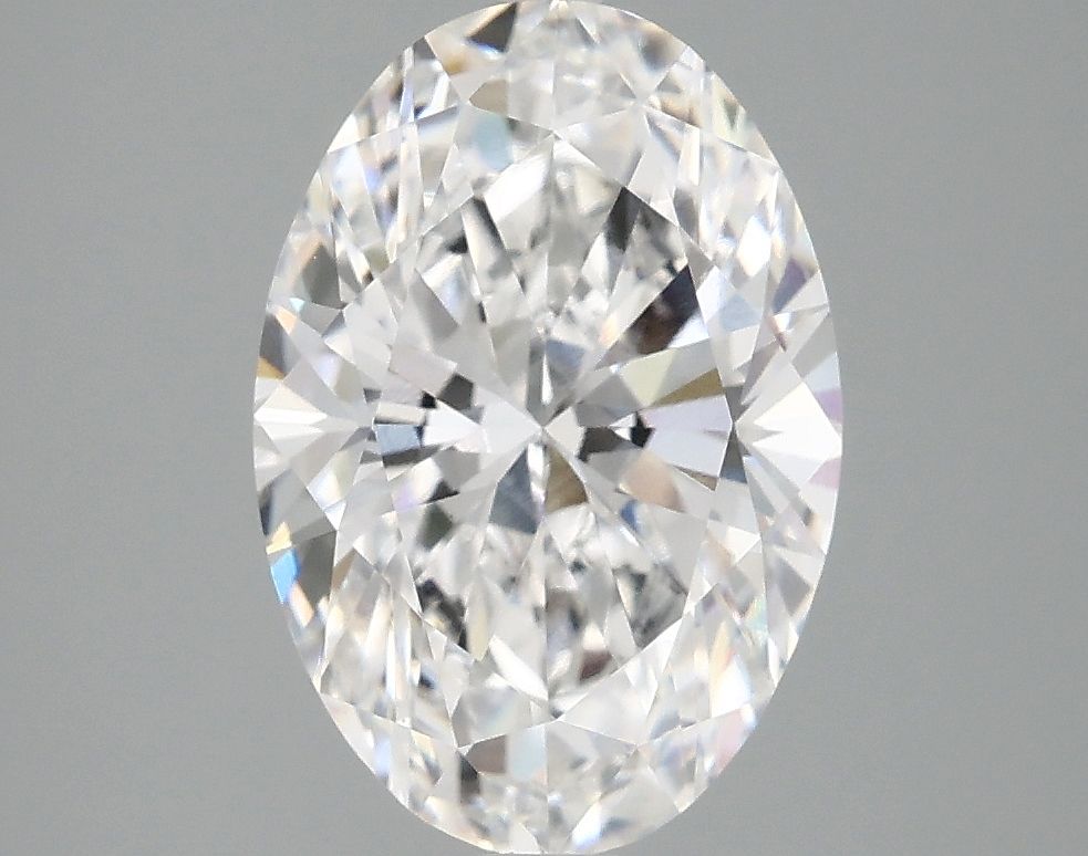 2.93 ct. oval Lab Grown Diamond front image