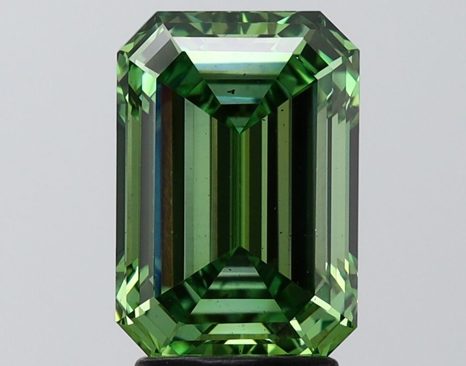 3.30 ct. emerald Lab Grown Diamond front image