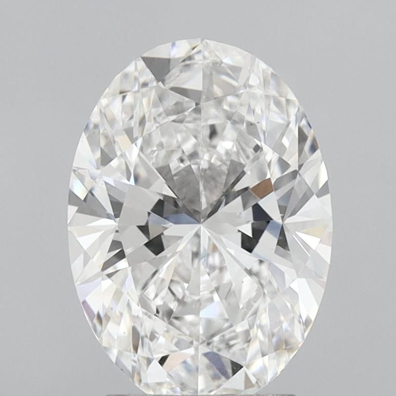 3.06 ct. oval Lab Grown Diamond front image
