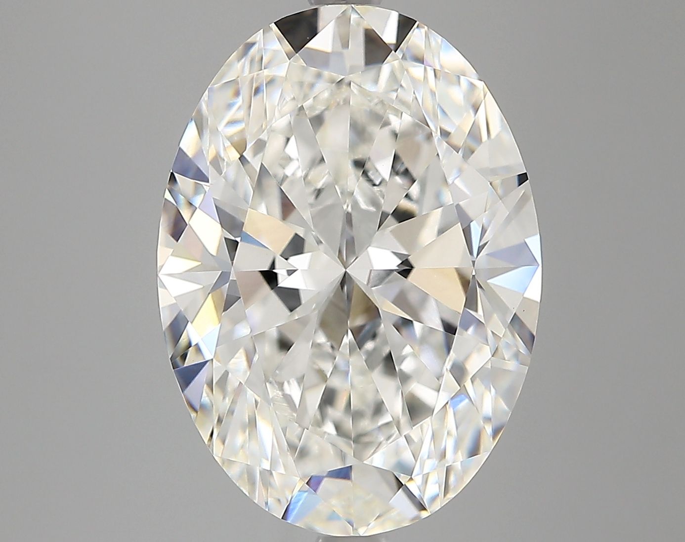 6.00 ct. oval Lab Grown Diamond front image