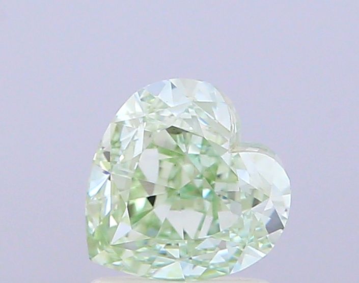 1.34 CT Fancy Intense Green HEART