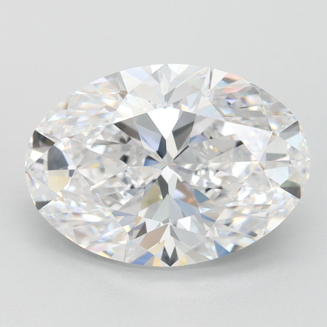 3.06 ct. oval Lab Grown Diamond front image